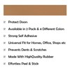 Rubber Bond Kick Plates (2 Pack) 6" x 33" -