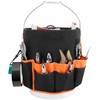 WISEPRO Bucket Tool Organizer, Bucket Tool Bag with 30 Pockets
