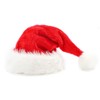 Plush Christmas Hat, 1PCS Xmas Holiday Hat for Unisex Adults,