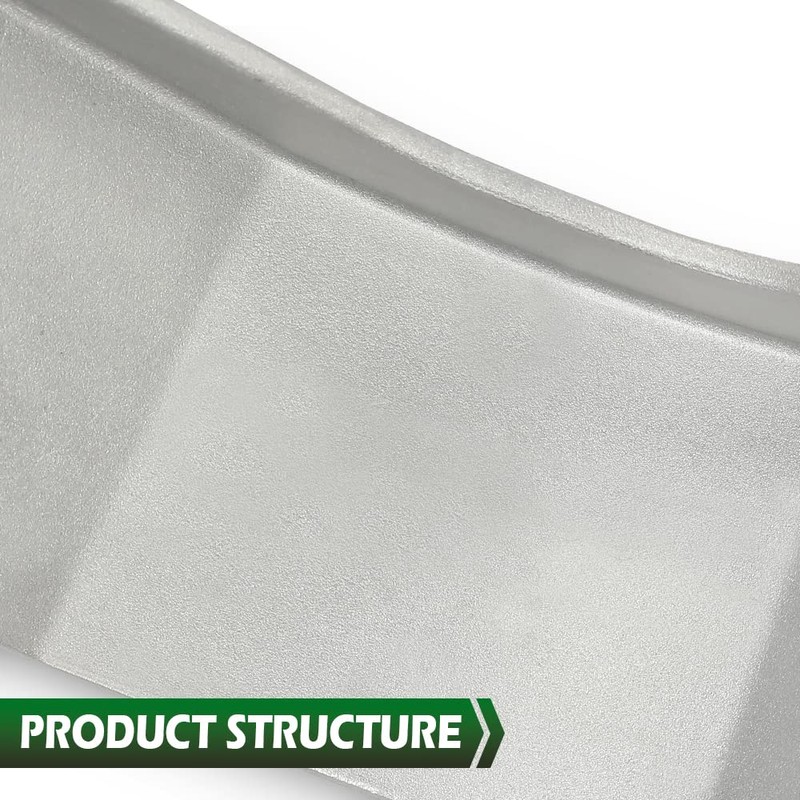 GRAND ORANGE Corner Cap Bracket Pontoon Boat Aluminum C-Shaped