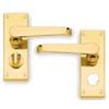 Carlisle Brass Traditional Victorian Straight Door Handle, 11.8 x 4 cm, CBV31