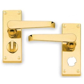 Carlisle Brass Traditional Victorian Straight Door Handle, 11.8 x 4 cm, CBV31