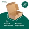 WPTrading - Pack of 50 DHL Small Parcel Cardboard Single