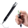 Butane Torch Lighter - Ballpoint Pen Lighter, Windproof Solar Beam