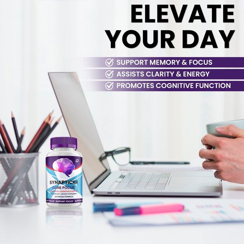 SynapticXR (3 Pack) SynapticXR Brain Supplement Capsules – Synaptic XR