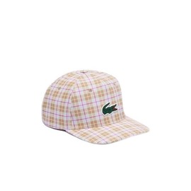 Lacoste RK1103-99GIZTU One-Point Waterproof Golf Cap, natural, Free size