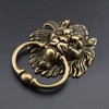 Be In Your Mind Door Knocker 6.2" Tiger Head Antique