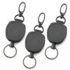 EXERT Key Reel with Carabiner, Reel Key Chain, Outdoor, Extendable,