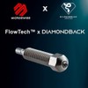 Microswiss FlowTech - Diamondback Nozzles - Polycrystalline Solid Diamond Tip