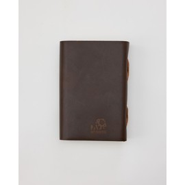 MAD MUNKEE Leather Journal for Men and Women Daily Vintage Paper Diary Traveler Scrapbook Anchor Premium Handcrafted Leather Notebook 5x7 Inches Dark Brown