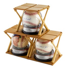 Baseball Display Case Shelf Stacker, Balldome Stacker, Baseball Cube Stacker, Wall Mount Baseball Display