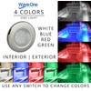 Wave One Marine FLUSH Mount 2.75" RGBW Internal Driver LED