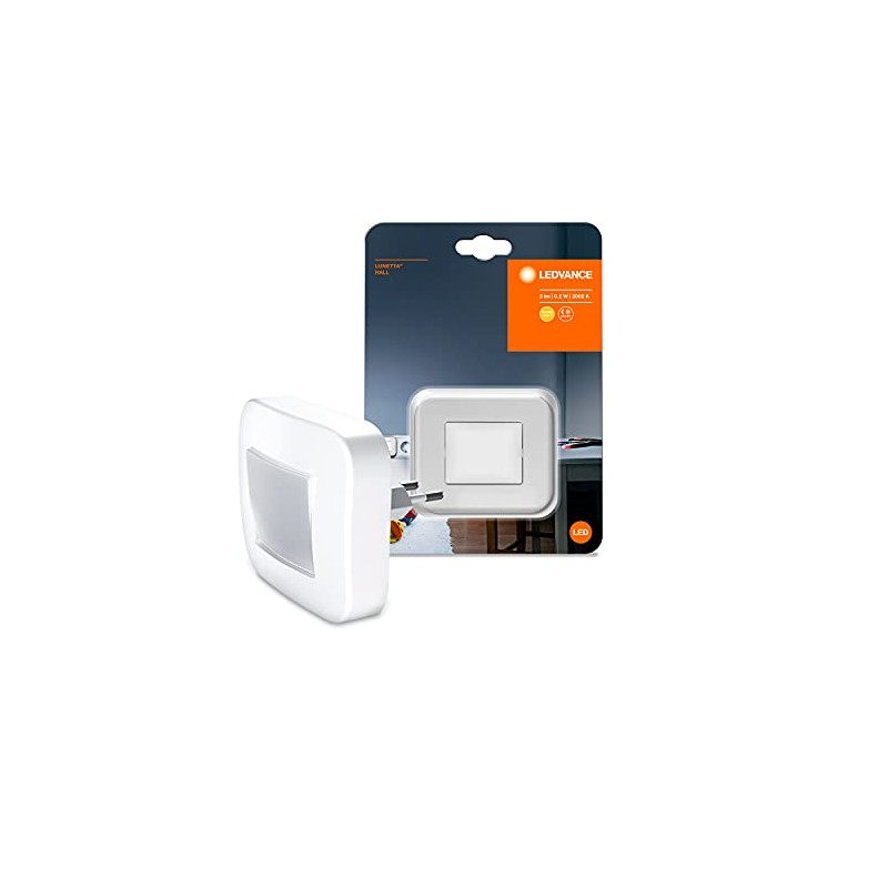LEDVANCE LED Night Light, Indoor Light, Day Night Sensor, Warm