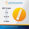 Technical Precision 9W Lightbulb Twin Tube Replacement CFL for Coleman