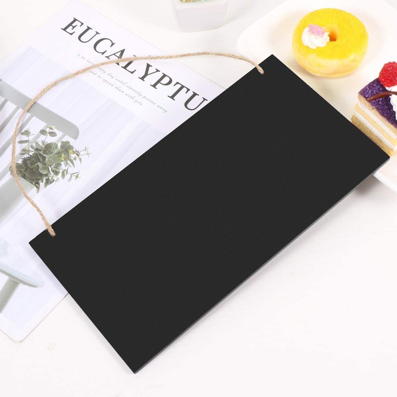rosenice Small Chalkboard Memo Board for Hanging Decoration 26 x