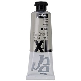 Pébéo Fine Oil XL 37 ml Oil Painting Ideal for Beginners or Professionals Fine Art Painting Fine Quality Pébéo Oil Painting Silver 37 ml
