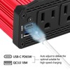 ALLWEI 300W Power Inverter DC 12V to 110V AC, Compact