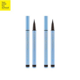 TOO COOL FOR SCHOOL Artclass Mood Pen Liner 0.6g*2ea, Color 1#$%Color 2:05 Classy Brown-02 Muted Brown