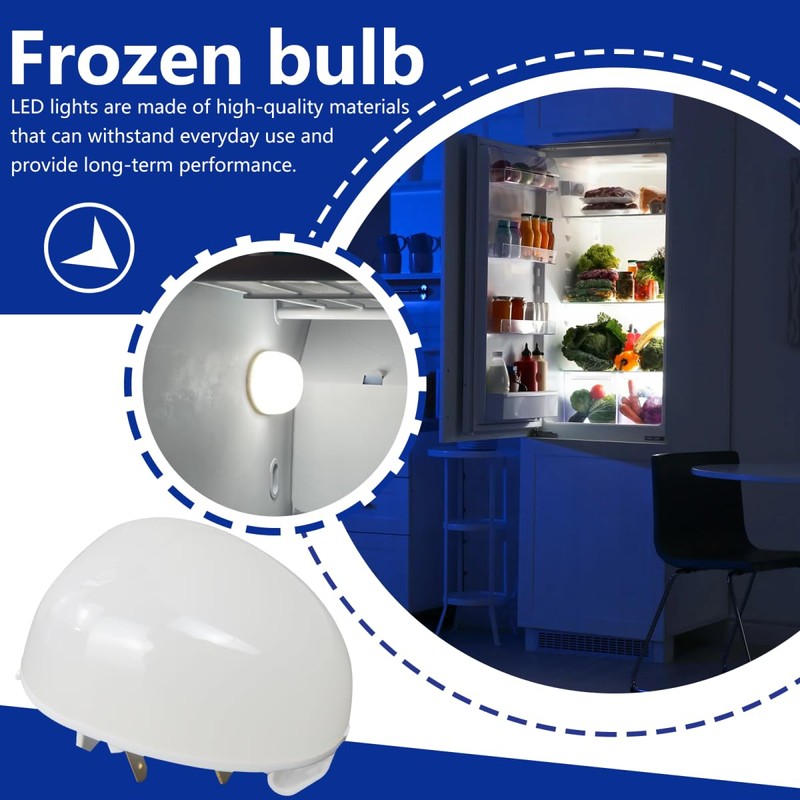 Gxcdizx W11251749 W11602886 W11449273 Freezer Light Bulb For KitchenAid KRBL102ESS03