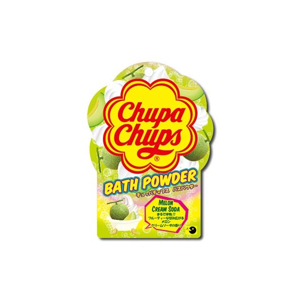 Chupa Chups Bath Powder Melon Cream Soda, Set of 3