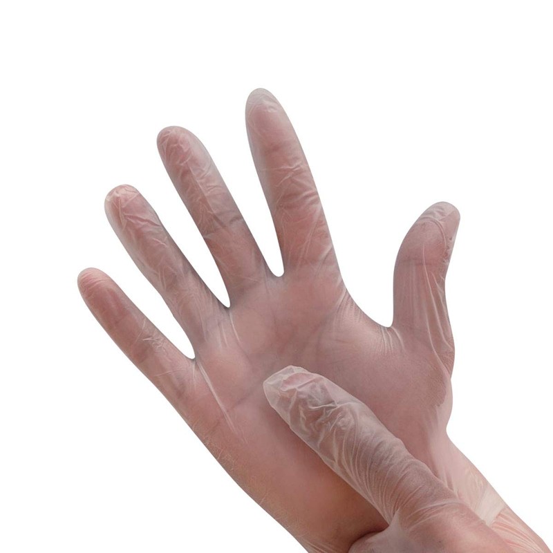 GUANTE AMBIDERM VINYL LIBRE DE POLVO CHICO CAJA C/100 PIEZAS