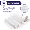 JFA Medical Conforming Bandage, Gauze Bandage Roll 7.5cm x 4m