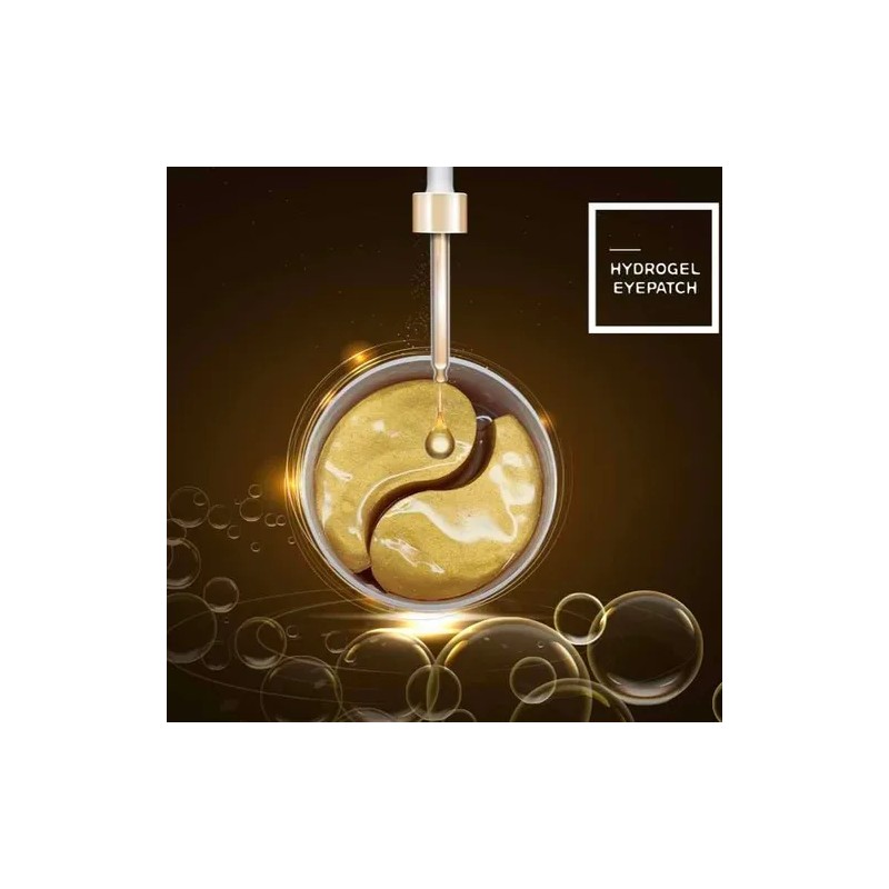Parches Para Ojos Coreana De Hidrogel Con Oro 24k 90g