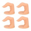 50pcs Nailed False Fingers Practice Fingers for Hand Nail Art
