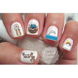 Noah's Ark Two By Two Nail Art Decals