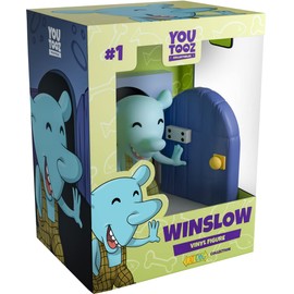 Winslow Figura de Vinilo de 3.6 Pulgadas, Winslow de Catdog Cartoon, Figura Coleccionable de Alta Detalle de Youtooz Catdog Collection