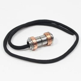 AroundSquare Full Metal Herc Begleri - Copper on Titanium