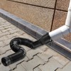 Rain gutters downpipe drain gutter downpipe extension collection basin downpipe