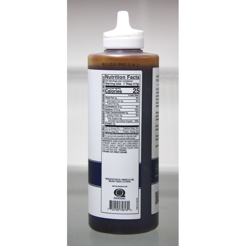 Teriyaki Sauce and Glaze, Teriyaki With Sesame and Ginger 26.8oz