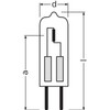Osram Oven Lamp Halogen Pin Base Lamp G4 12 V