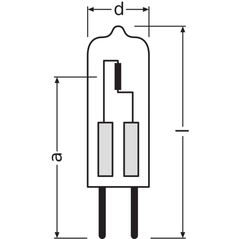 Osram Oven Lamp Halogen Pin Base Lamp G4 12 V
