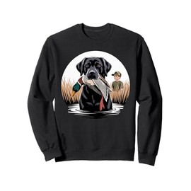Local Boy Black Lab Marsh Scene Sunset Vintage Country Sweatshirt