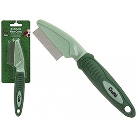 PMS CRUFTS SOFT GRIP FLEA COMB ON BLISTER CARD