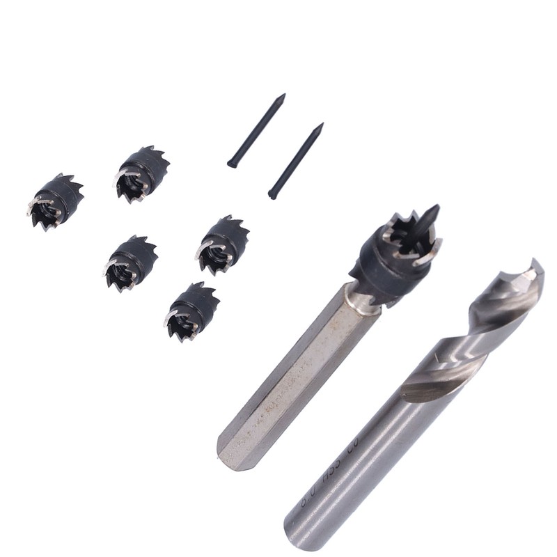 9Pcs Spot Weld Cutter Set Stainless Steel Efficient Industrial Professional
