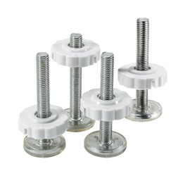 ADOFUN Isolation Door Bolts Baby Gate Screws Baby Gate Rail Replacement Hardware Parts Dog Gate Screws Stair Gate Wall Protector for Pets Stair Handrail Safety Kit Mounting Accessories Screw Rod No