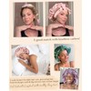 Satin Bonnet Silk Bonnet for Sleeping Double Layer Satin Lined