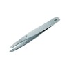 Kai Corporation Securely Catch Tweezers, Silver, Storage Pouch Included, 1