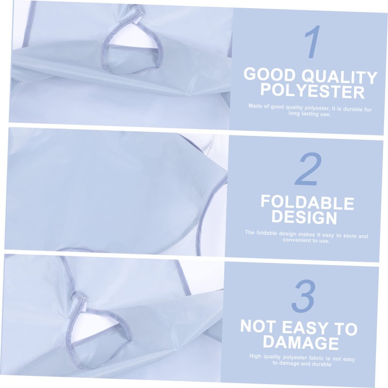 VICASKY 1Pc Durable Beard Trimming Apron Practical Shaving Cape for