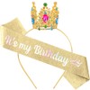 It's My Birthday Sash for Women Tiara & Crowns Headbands