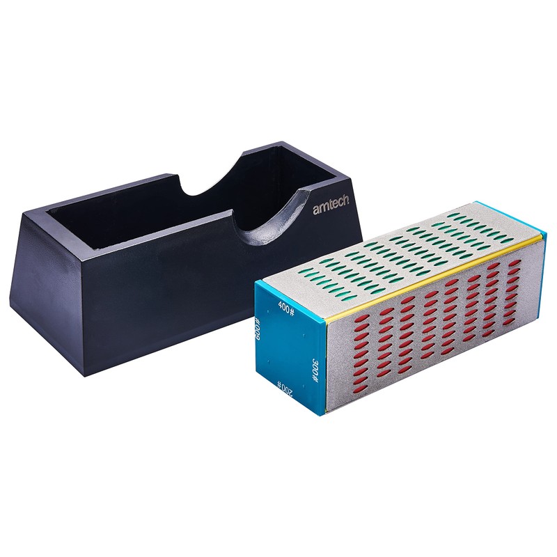 Amtech E2557 4 Sided Diamond Sharpening Block
