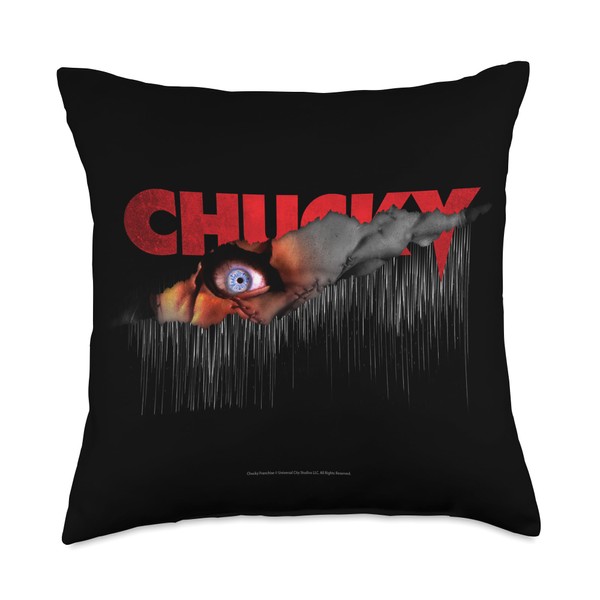 Chucky Sees You Peek-a-boo Throw Pillow