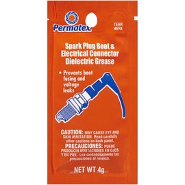 Permatex 09980 Counterman's Choice Spark Plug Boot and Electrical Connector Dielectric Grease, 4 g pouch