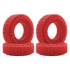 AIXXCUVQ 4pcs/Set Silica Gel Insert Foam Fits Tires for 1/18