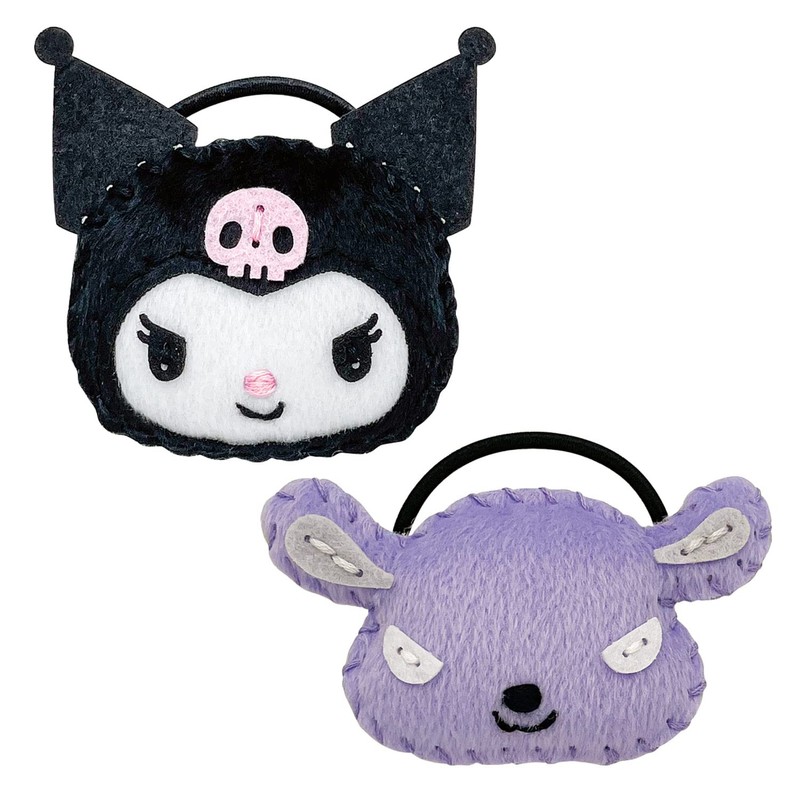 Onoe Man, Handicraft Kit, First Sewing Kit, Hair Rubber, Kuromi