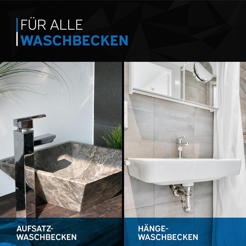 kör4u Universal Sink Siphon Drain Fitting with Odour Trap Including