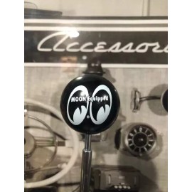 MB1 MOONEYES ANTENNA BLACK  NEW STYLE   HOT ROD CUSTOMS BOMBS   MOON SPEED